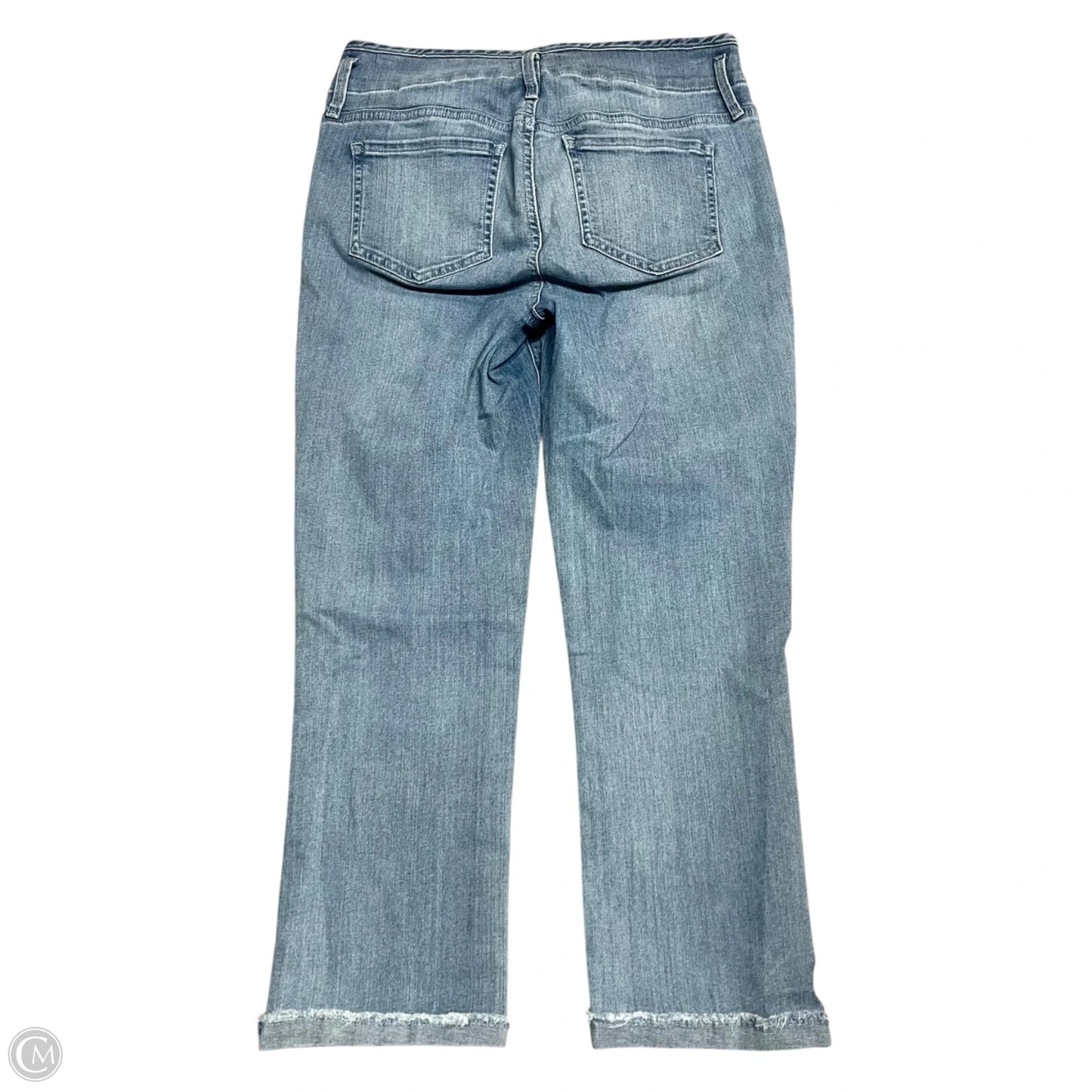 Jeans Cropped By Not Your Daughters Jeans In Blue Denim, Size: 4