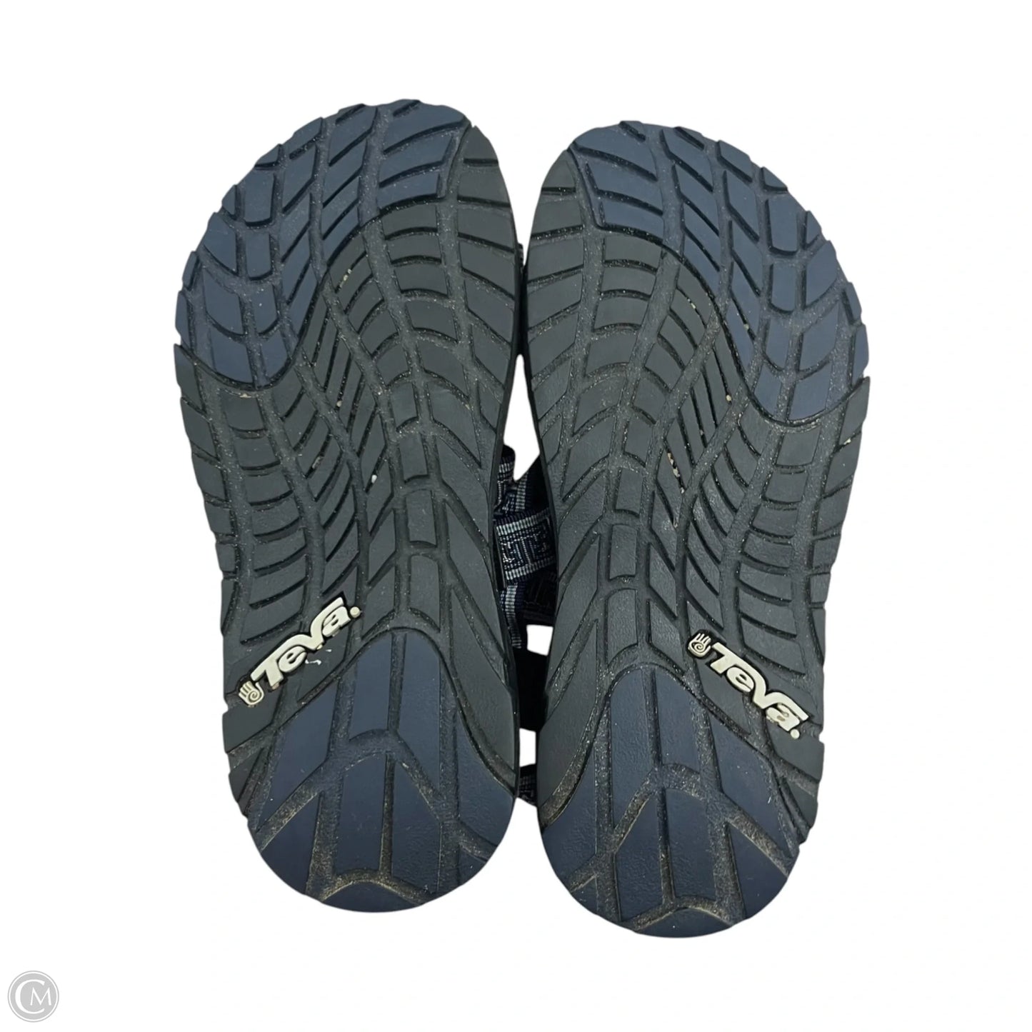 Sandals Sport By Teva In Black & Blue, Size: 7