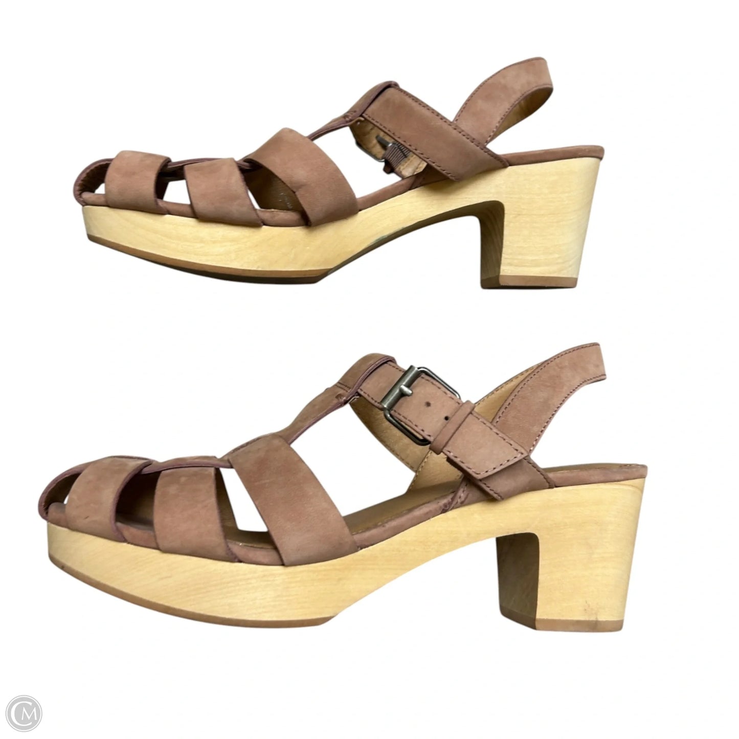 Shoes Heels Block By Madewell In Mauve, Size: 7.5