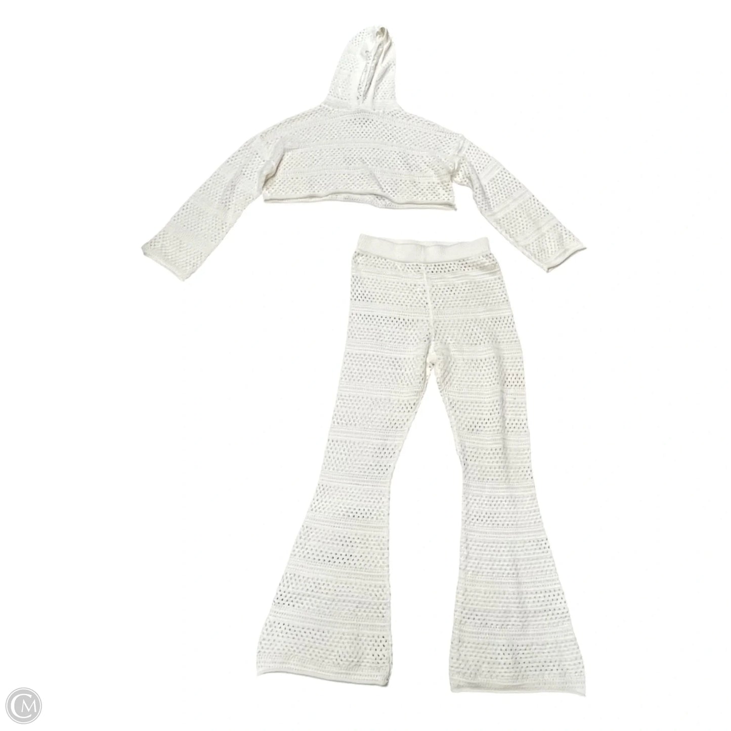 Pants Set 2pc By Sincerely Jules In White, Size: M