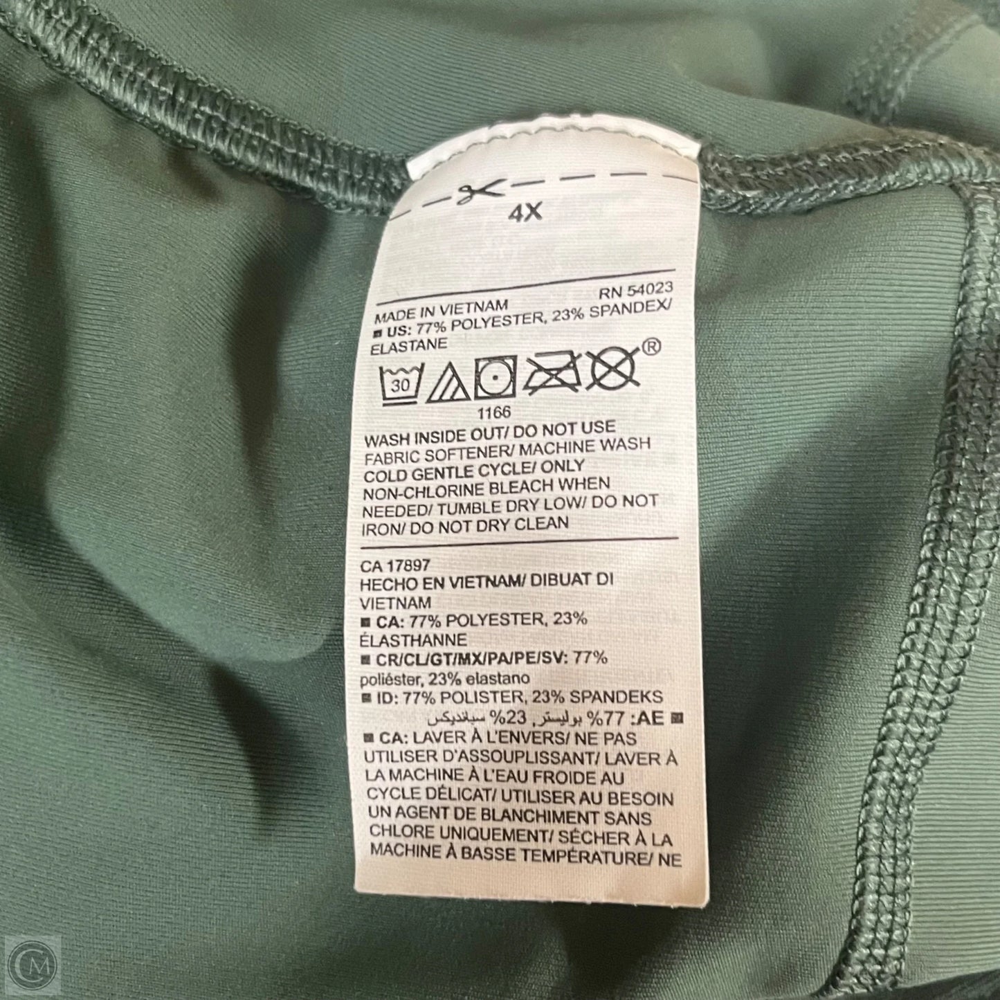 Athletic Pants By Old Navy In Green, Size: 4x