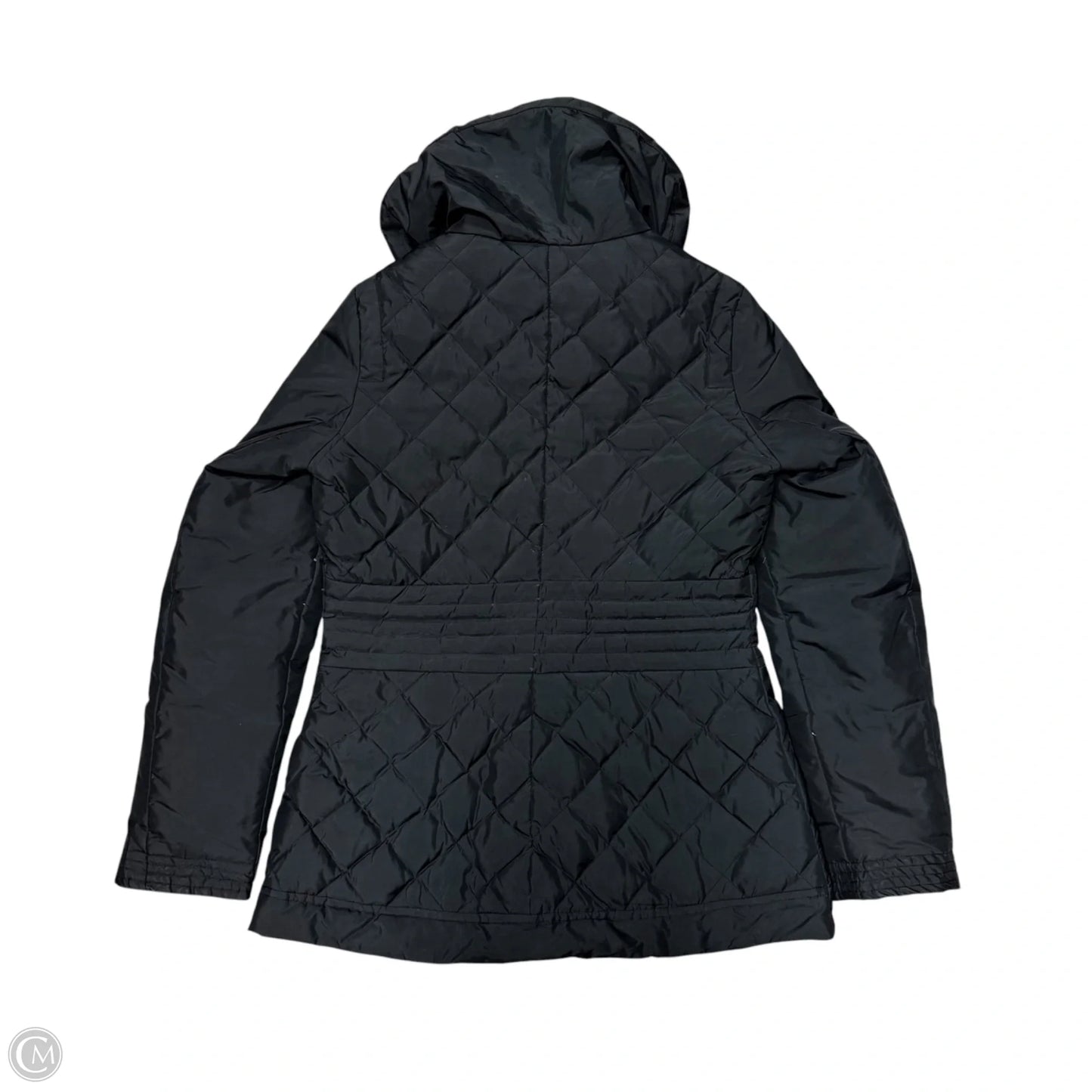 Jacket Puffer & Quilted By Via Spiga In Black, Size: S