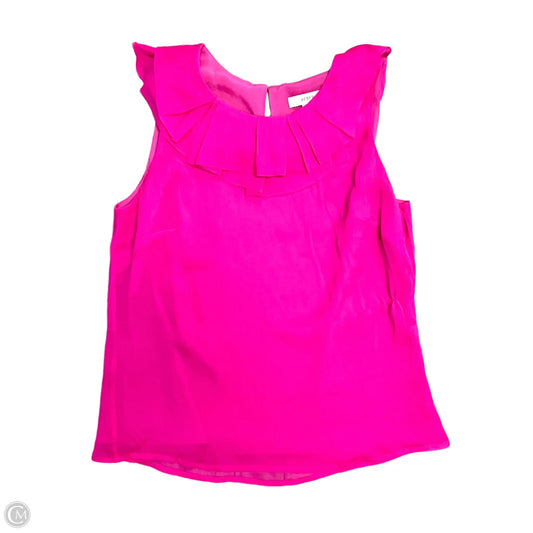 Top Sleeveless By J. Crew In Pink, Size: 4