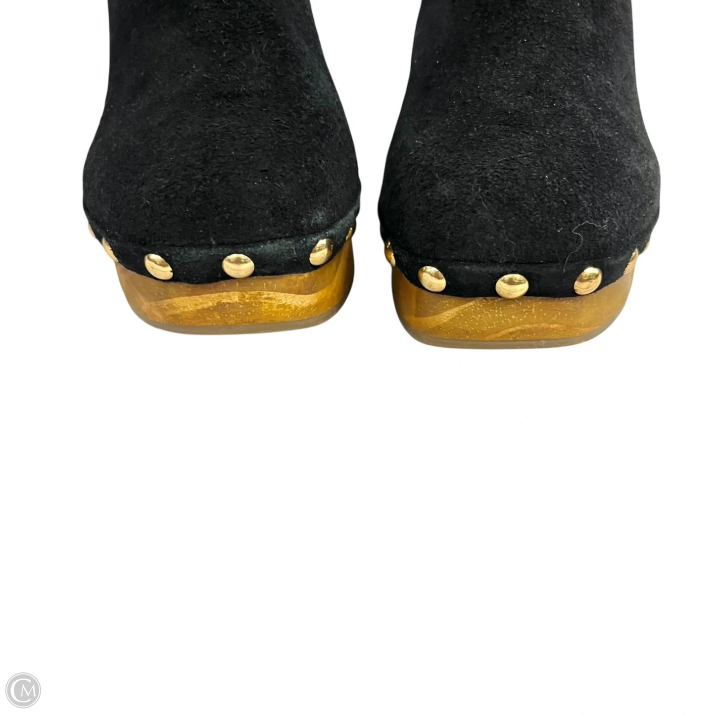 Boots Knee Heels By Matisse In Black & Tan, Size: 6