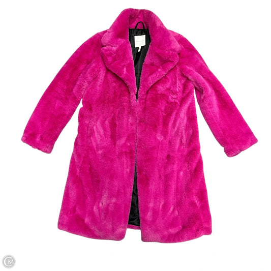 Coat Faux Fur & Sherpa By Avec Les Filles In Pink, Size: Xs