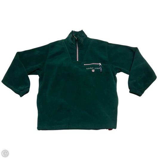 Jacket Faux Fur & Sherpa By Gant In Green, Size: S