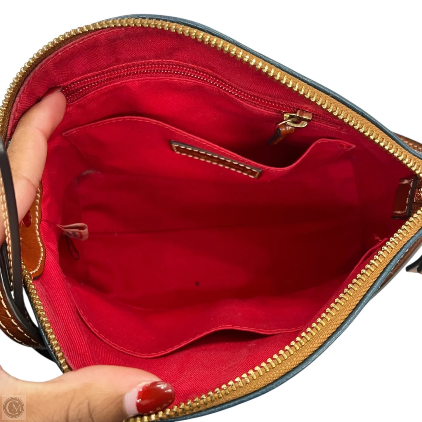 Crossbody Designer By Dooney And Bourke, Size: Small