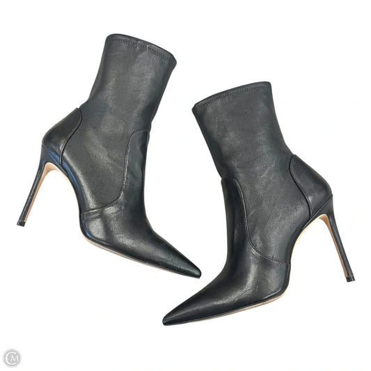 Boots Designer By Stuart Weitzman In Black, Size: 8