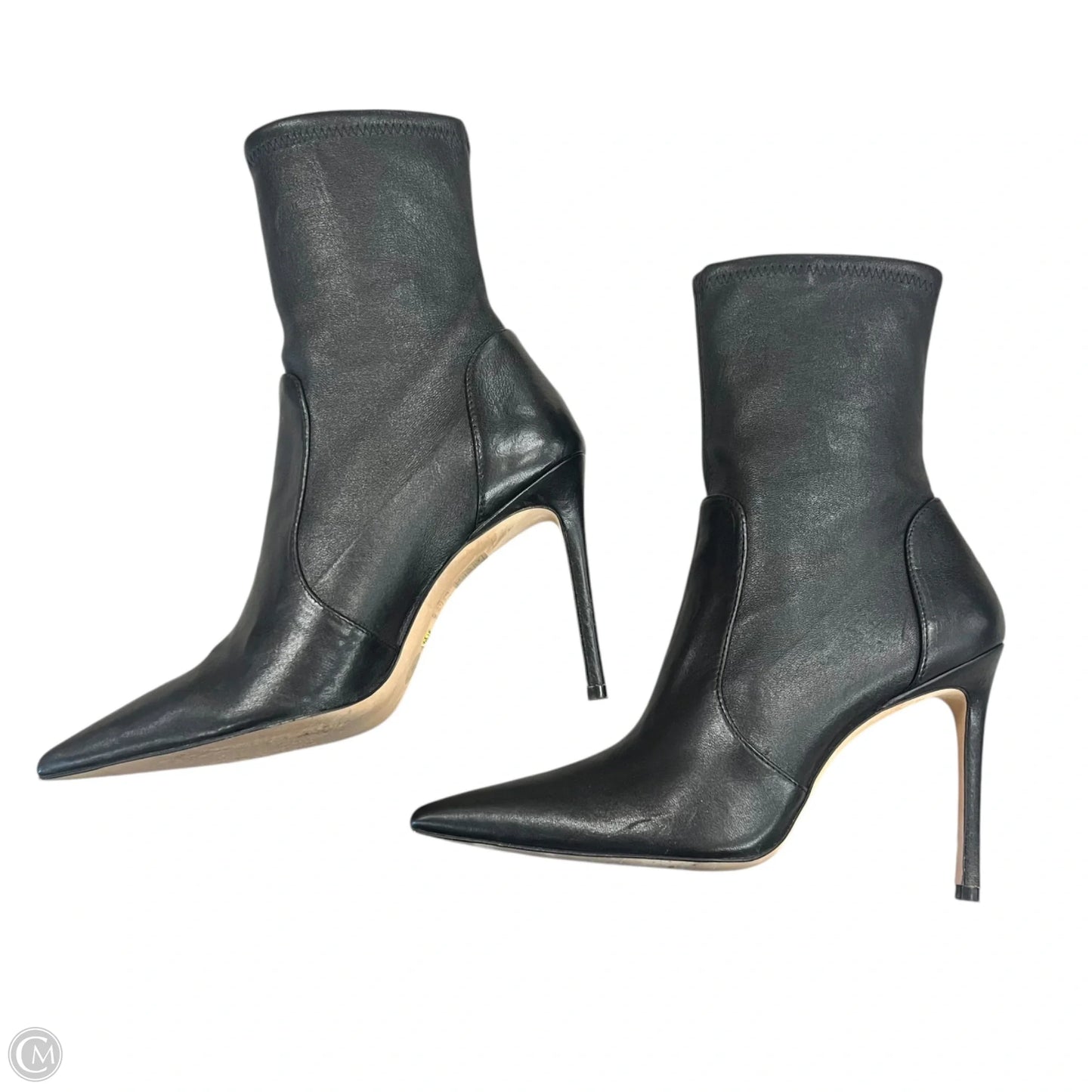 Boots Designer By Stuart Weitzman In Black, Size: 8