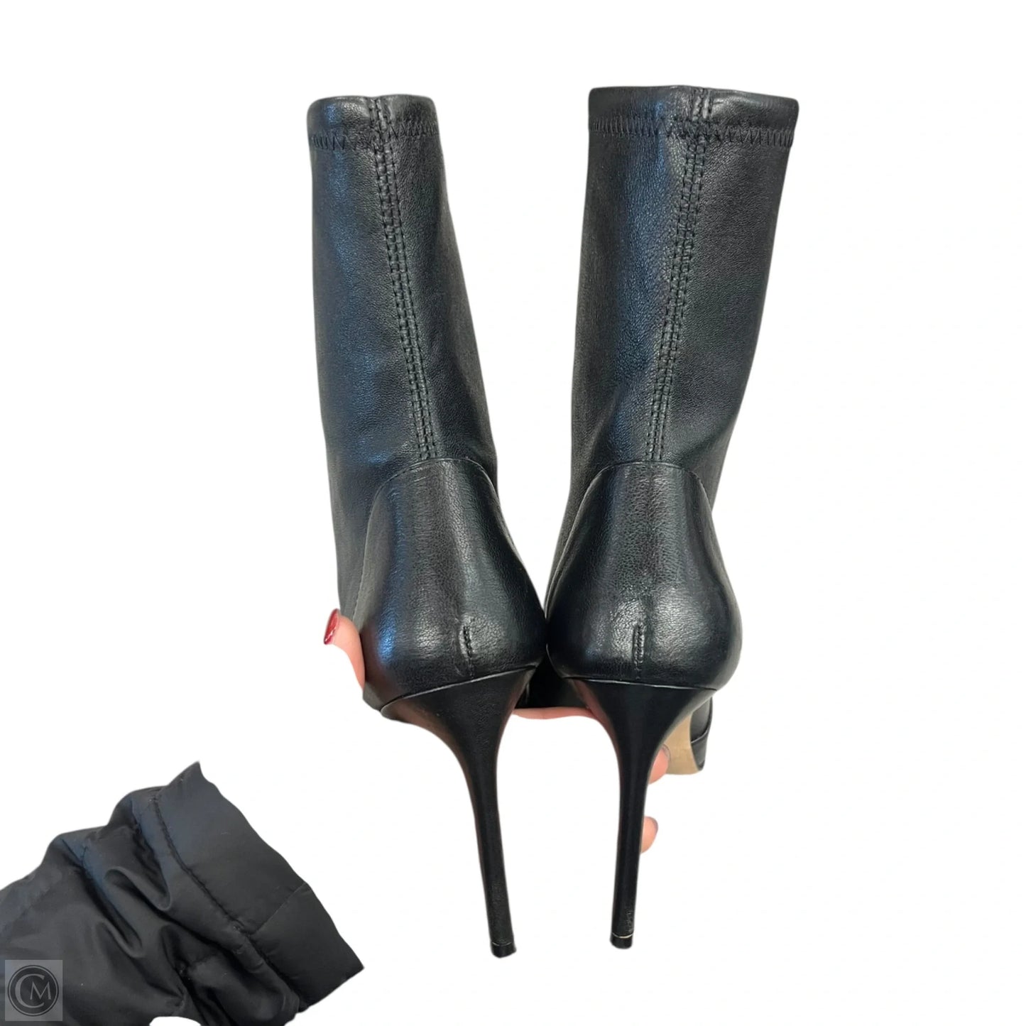 Boots Designer By Stuart Weitzman In Black, Size: 8