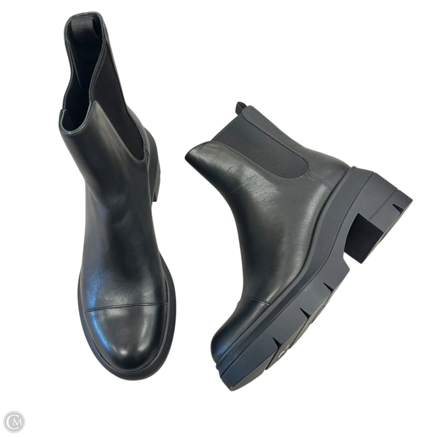 Boots Designer By Stuart Weitzman In Black, Size: 7.5