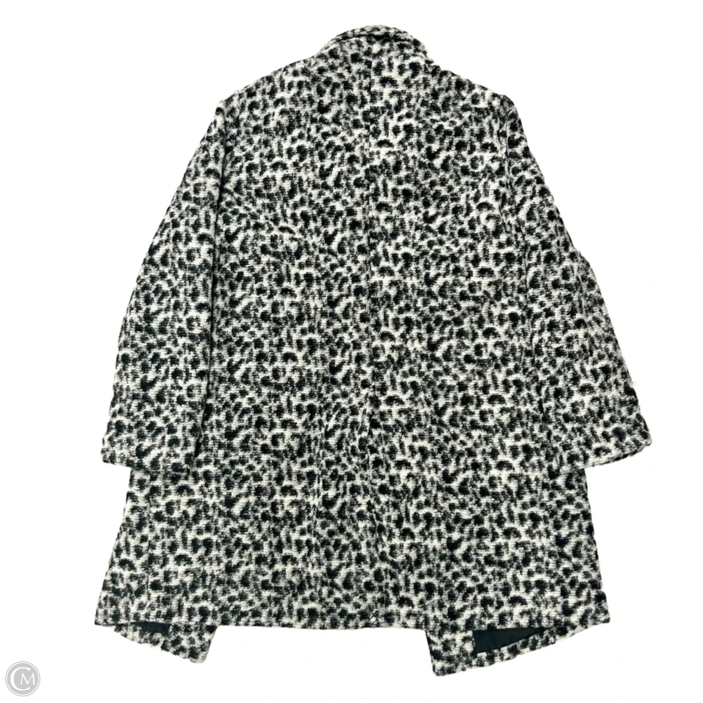 Coat Peacoat By H&m In Leopard Print, Size: M