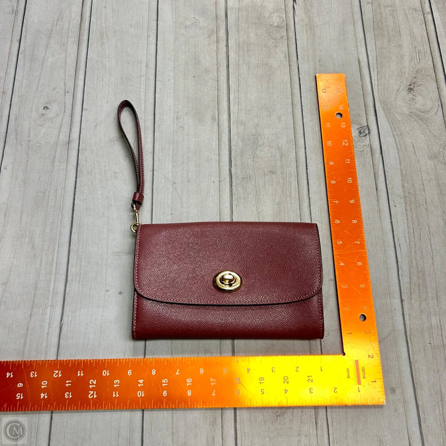 Wristlet Designer By Coach, Size: Medium