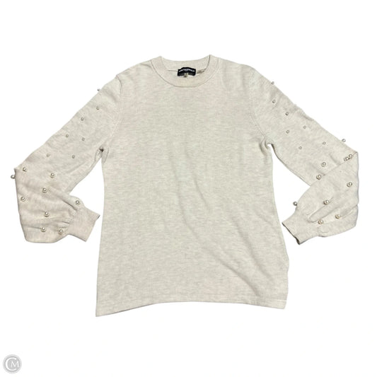 Sweater Designer By Karl Lagerfeld In Beige, Size: M