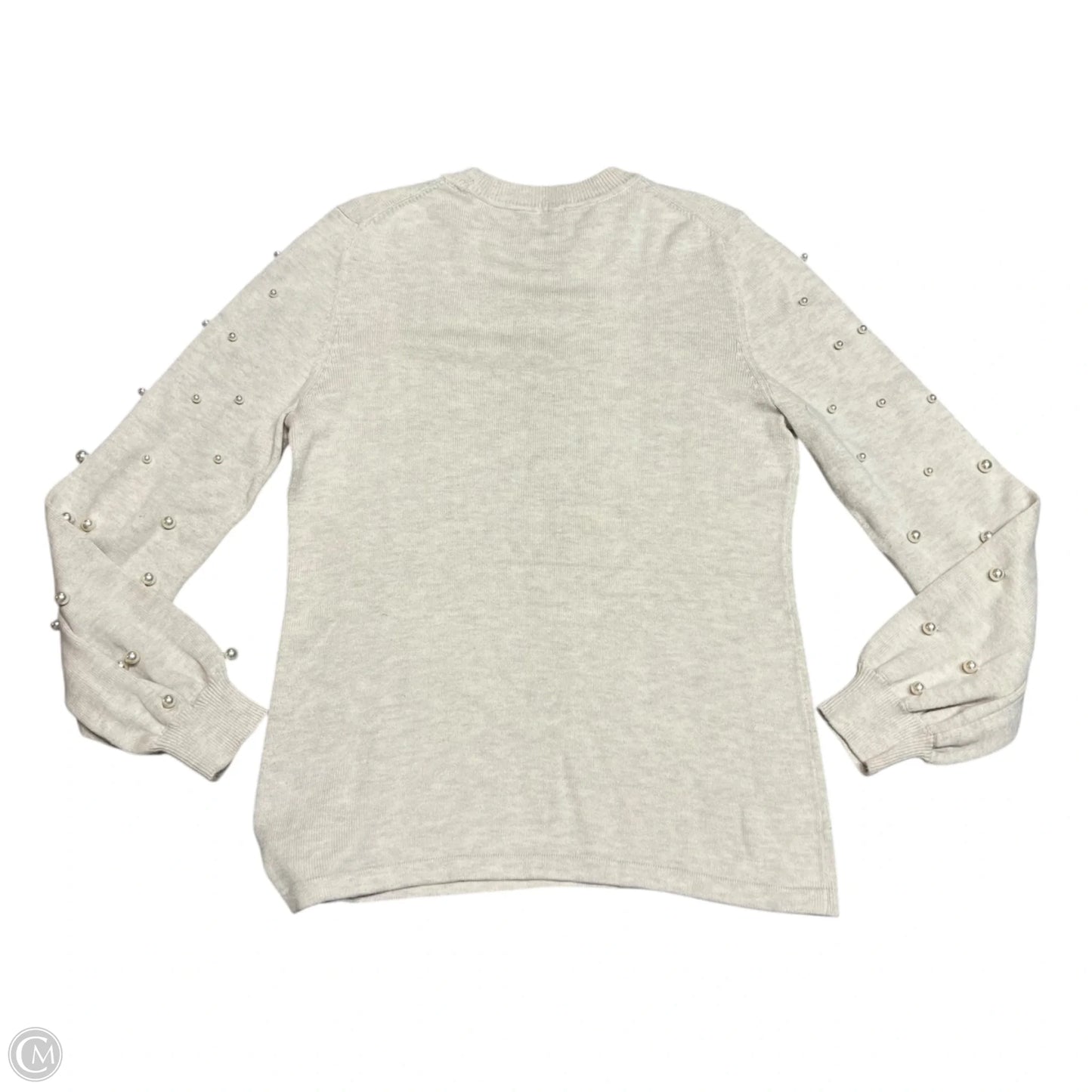 Sweater Designer By Karl Lagerfeld In Beige, Size: M
