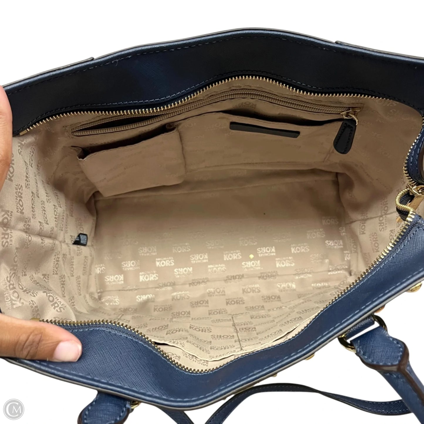 Handbag Designer By Michael Kors, Size: Large