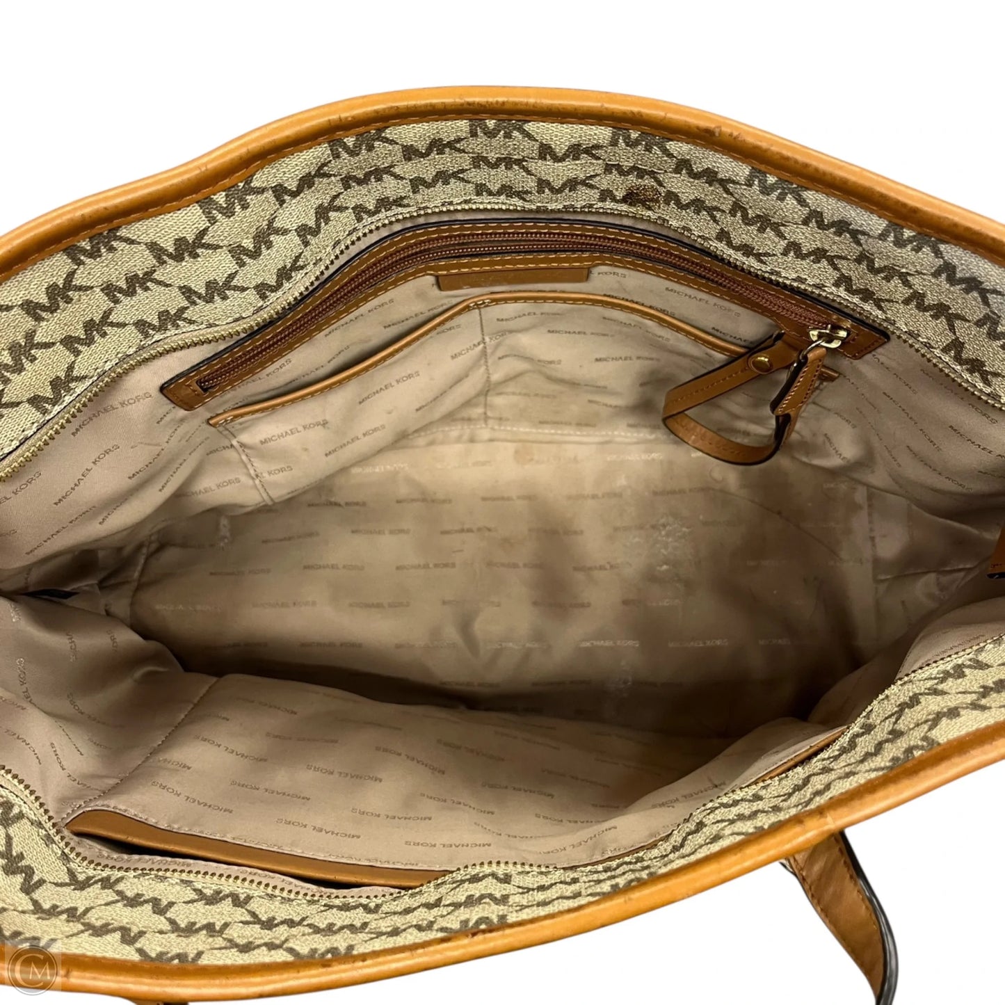 Tote Designer By Michael Kors, Size: Large