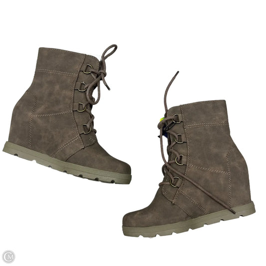 Boots Mid-calf Flats By Sonoma In Brown, Size: 8