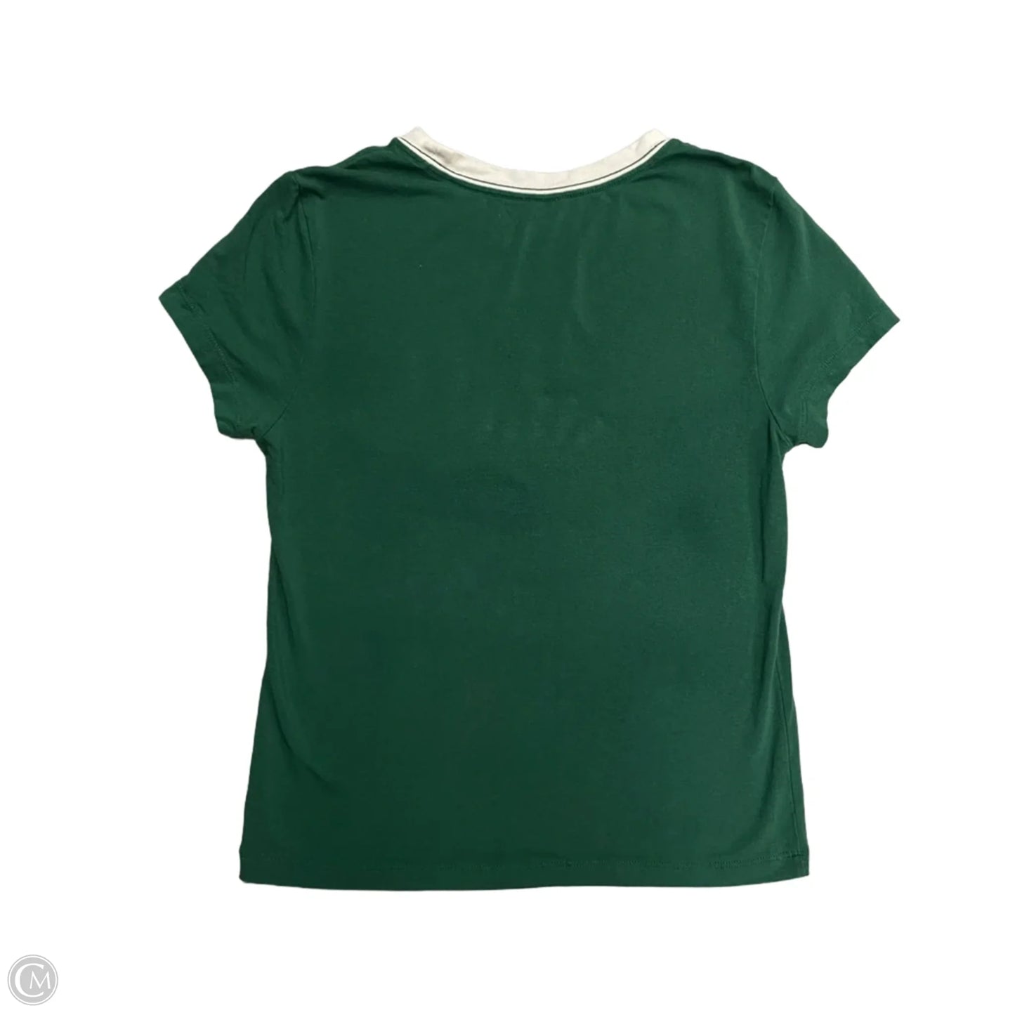 Top Short Sleeve By Nike In Green, Size: M