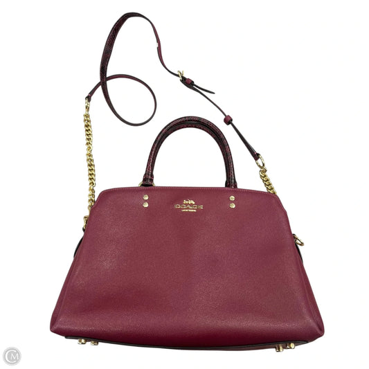 Handbag Designer By Coach, Size: Medium