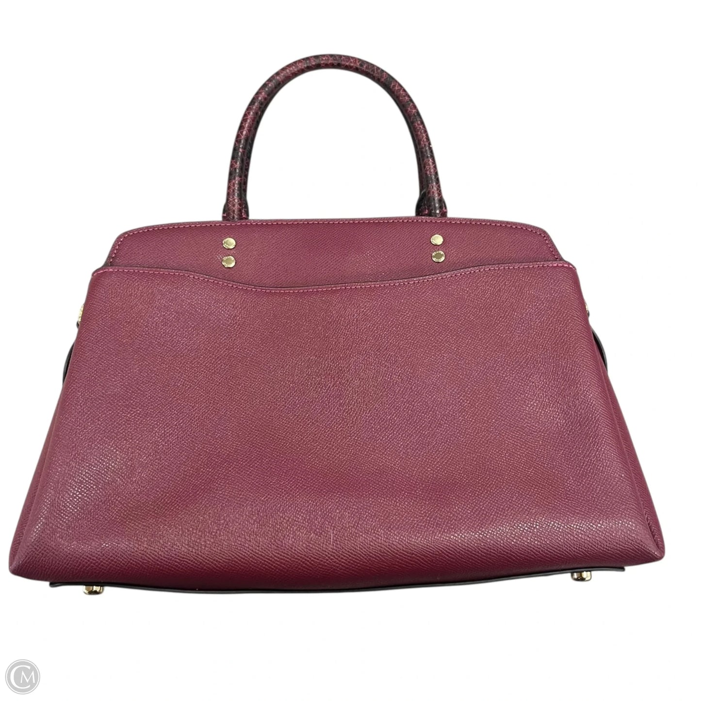 Handbag Designer By Coach, Size: Medium