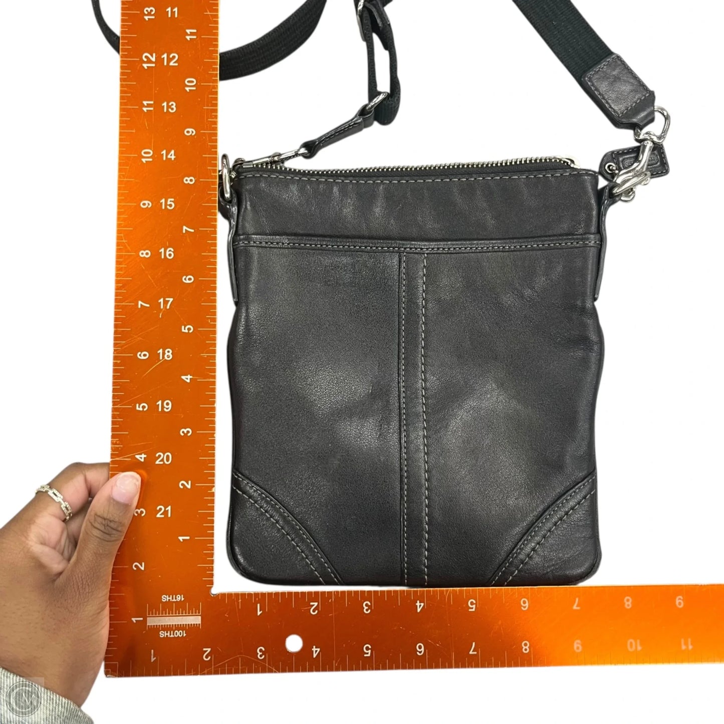 Crossbody Designer By Coach, Size: Medium