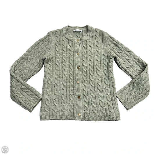 Cardigan By Abercrombie And Fitch In Green, Size: M