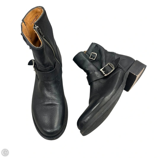 Boots Designer By Frye In Black, Size: 9.5