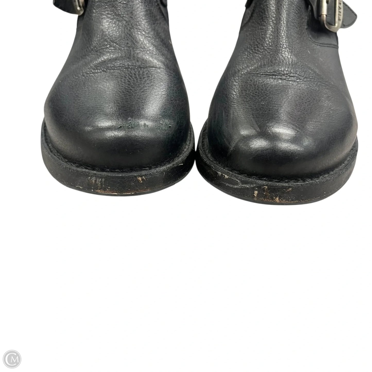 Boots Designer By Frye In Black, Size: 9.5