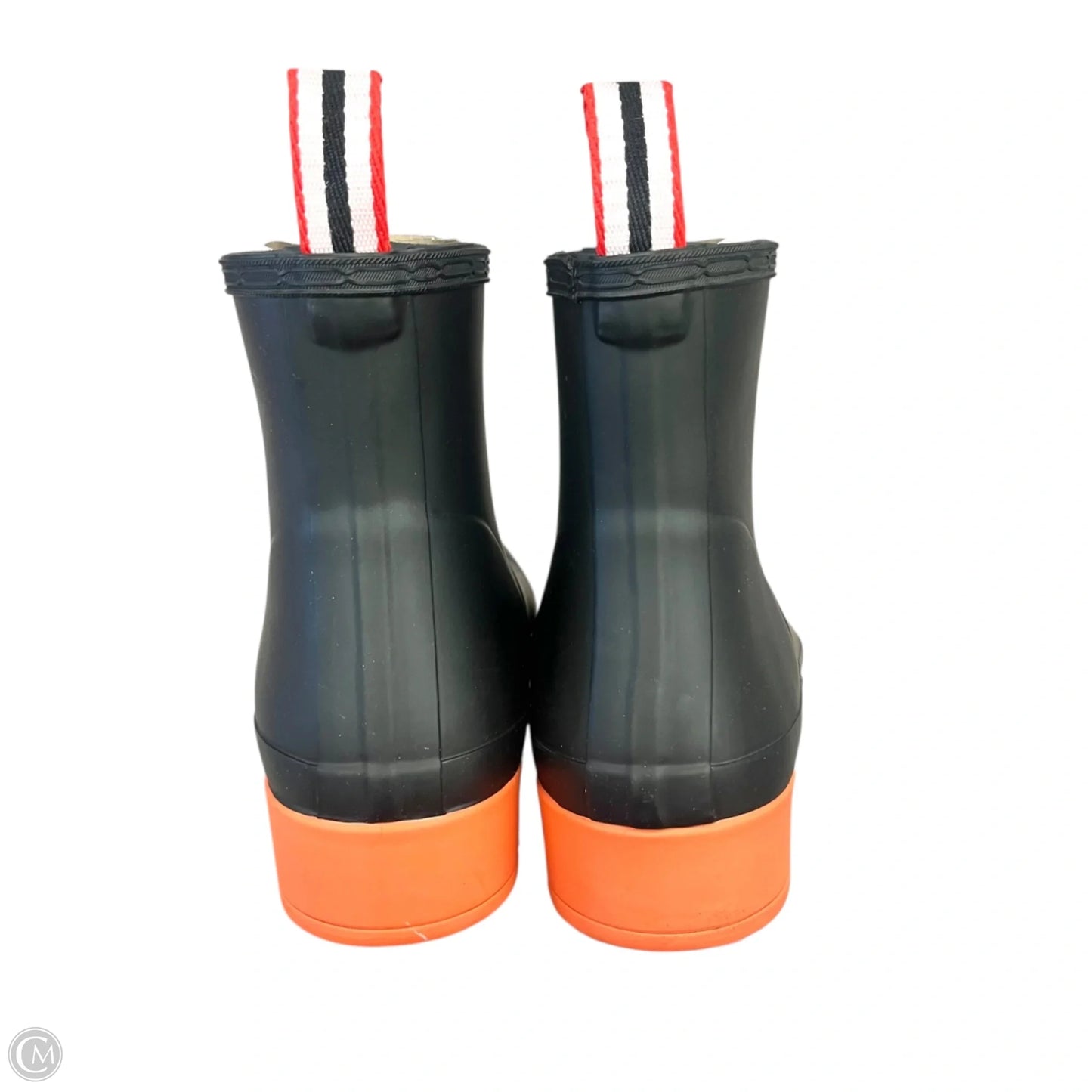 Boots Rain By Hunter In Black & Blue, Size: 8