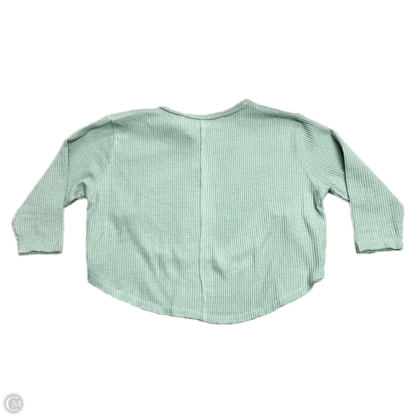 Sweatshirt Crewneck By Urban Outfitters In Teal, Size: S