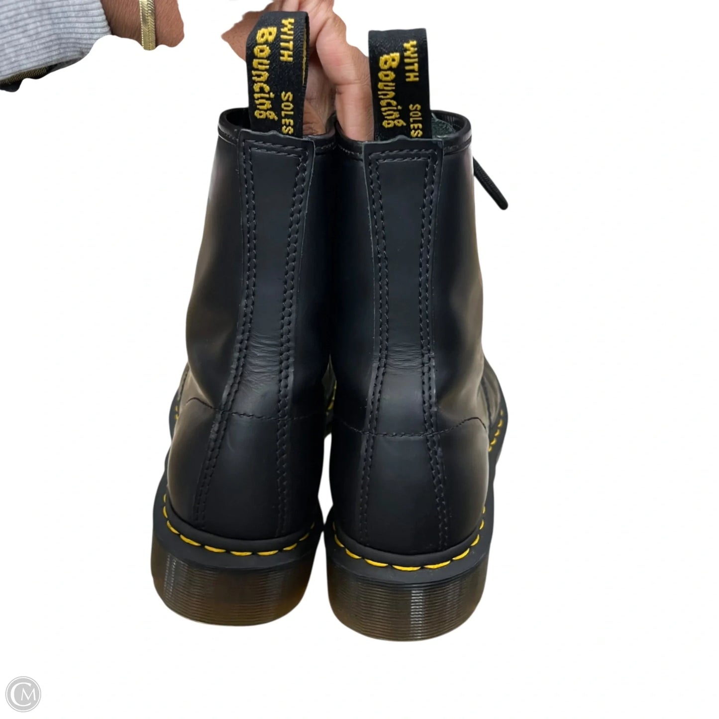 Boots Combat By Dr Martens In Black, Size: 10