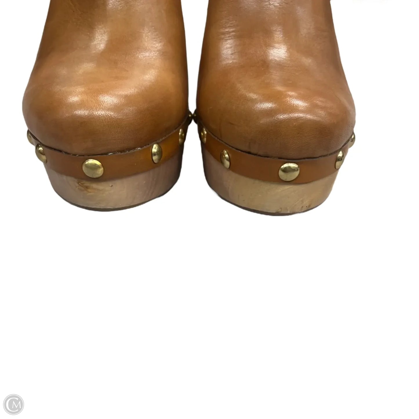 Shoes Heels Block By Franco Sarto In Tan, Size: 9