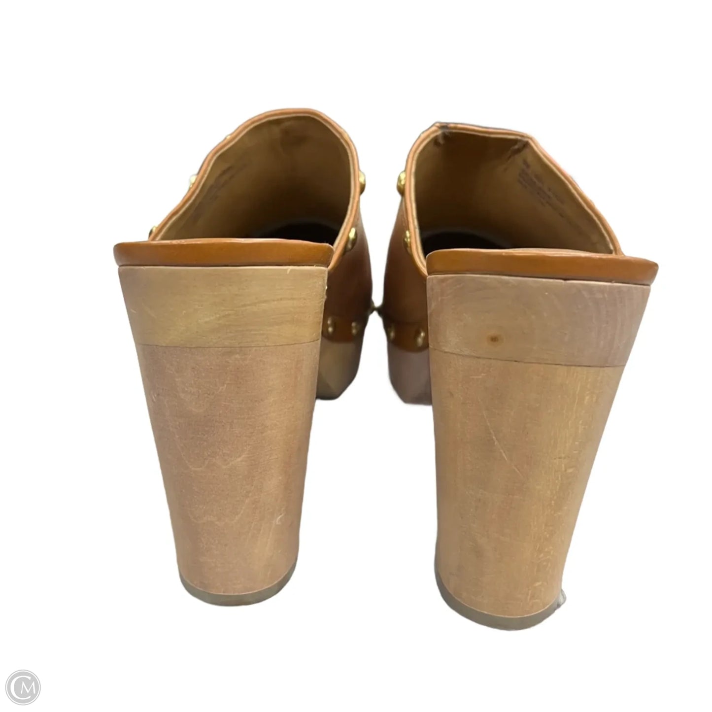 Shoes Heels Block By Franco Sarto In Tan, Size: 9