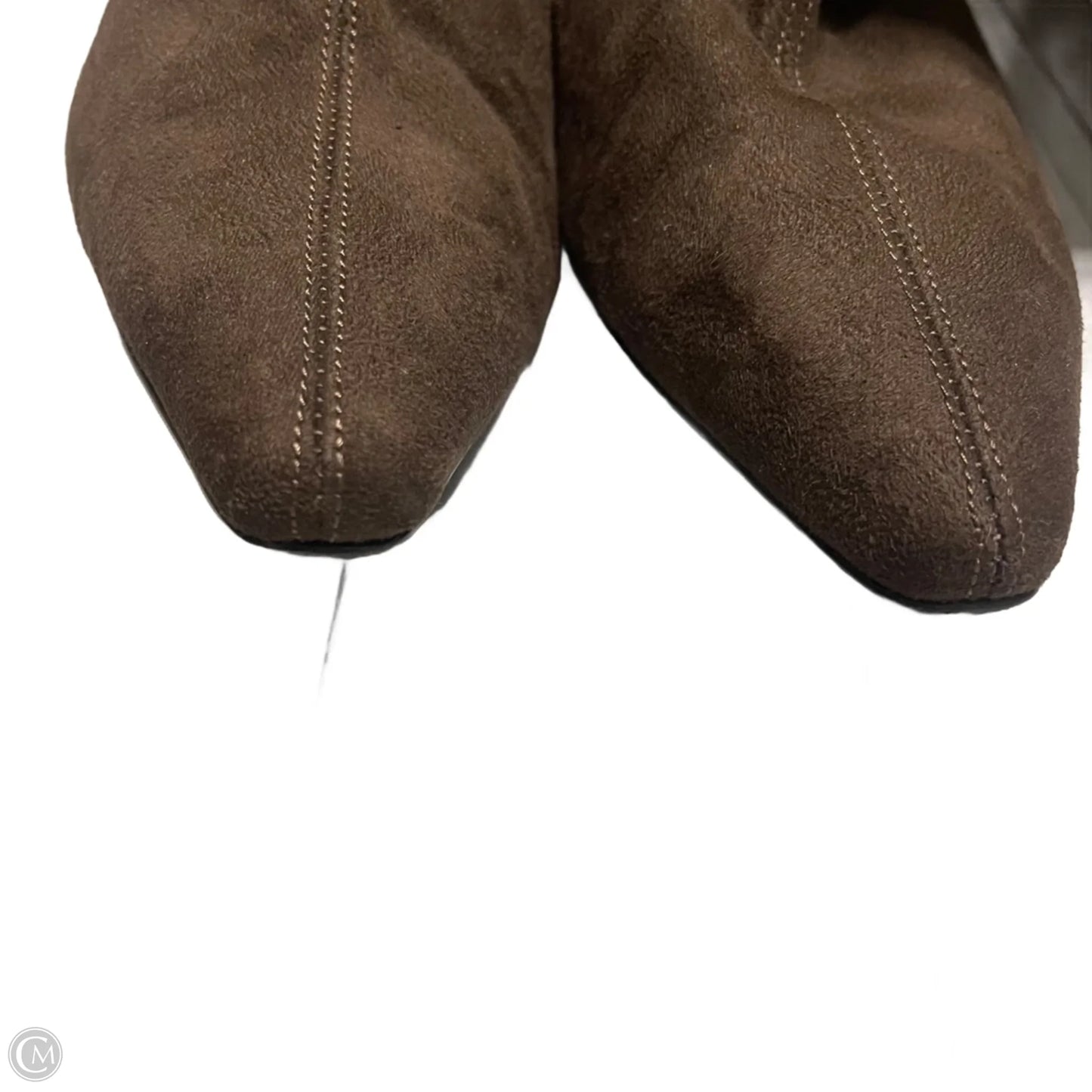 Boots Knee Heels By Bella Vita In Brown, Size: 7.5