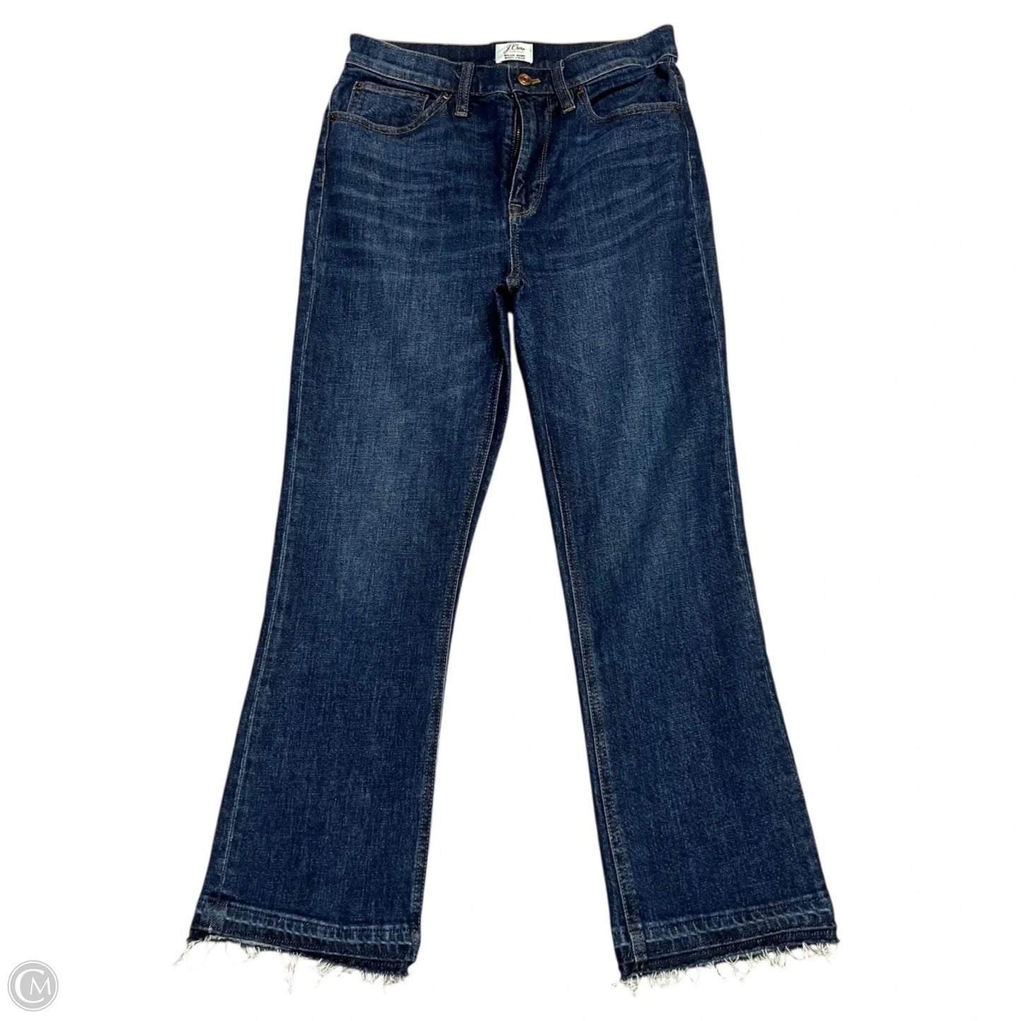 Jeans Boot Cut By J. Crew In Blue Denim, Size: 4
