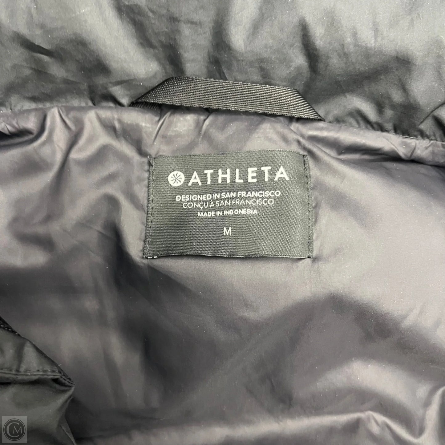 Vest Puffer & Quilted By Athleta In Black, Size: M