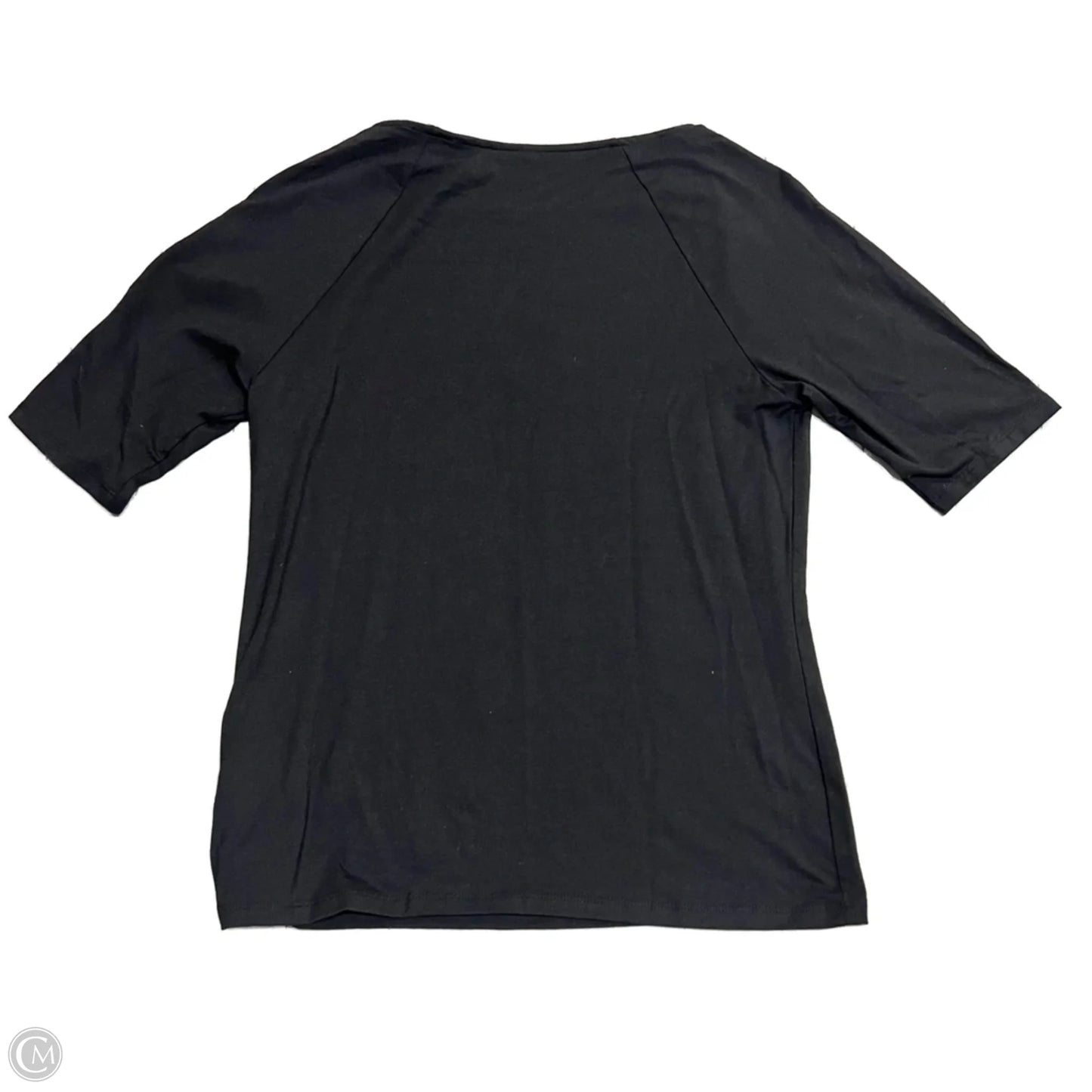 Top Short Sleeve Basic By Elie Tahari In Black, Size: M