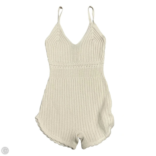 Romper By Anthropologie In Beige, Size: S