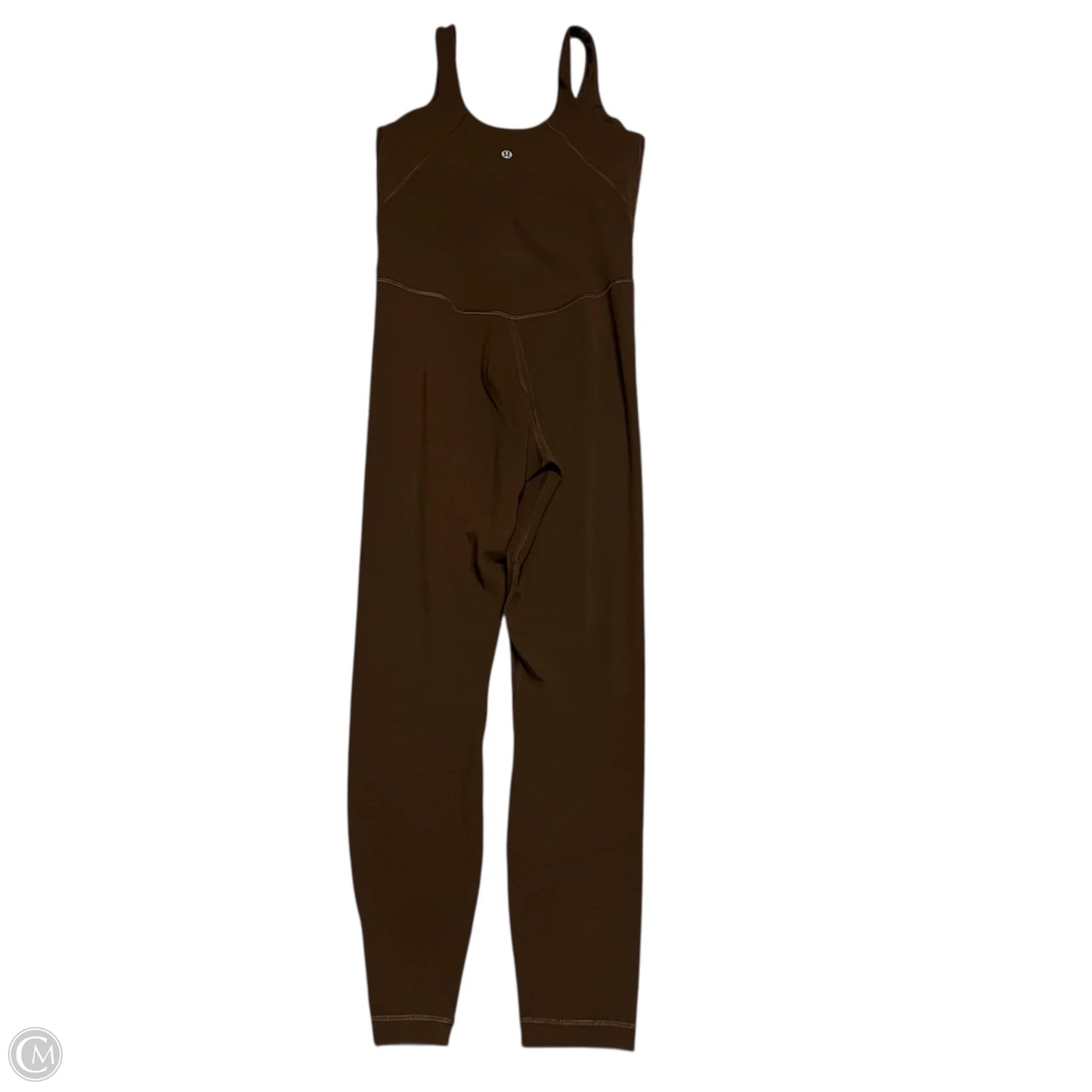 Athletic Jumpsuit By Lululemon In Brown, Size: S