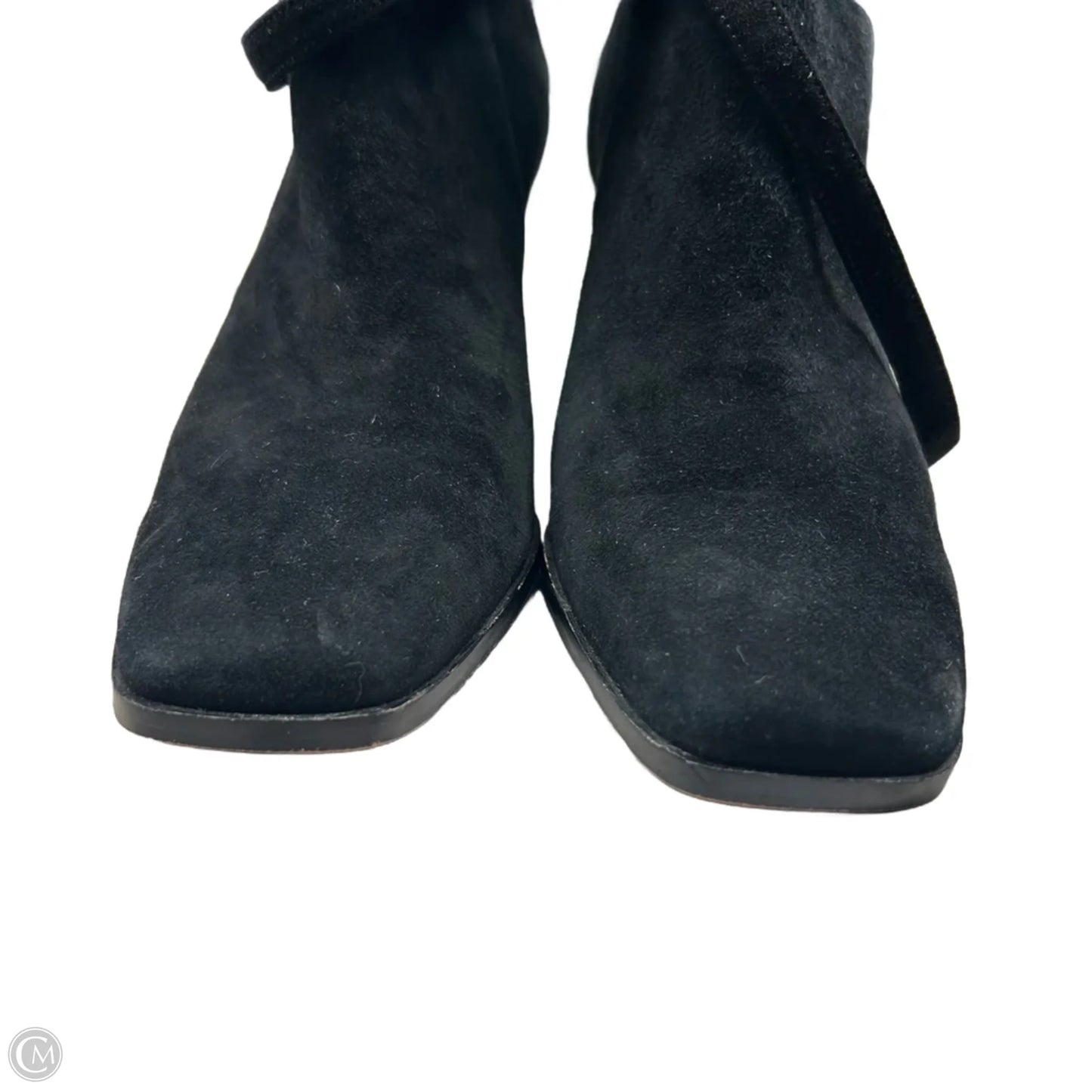 Boots Ankle Heels By Ann Taylor In Black, Size: 7