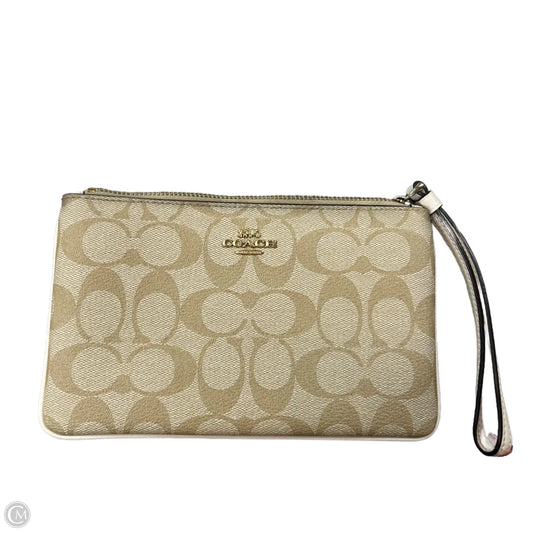Wristlet Designer By Coach, Size: Medium