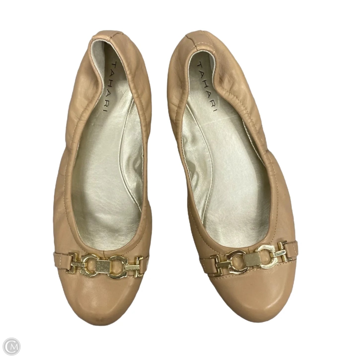Shoes Flats By Tahari In Tan, Size: 9.5