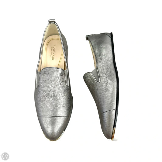 Shoes Flats By Cole-haan In Grey & White, Size: 7