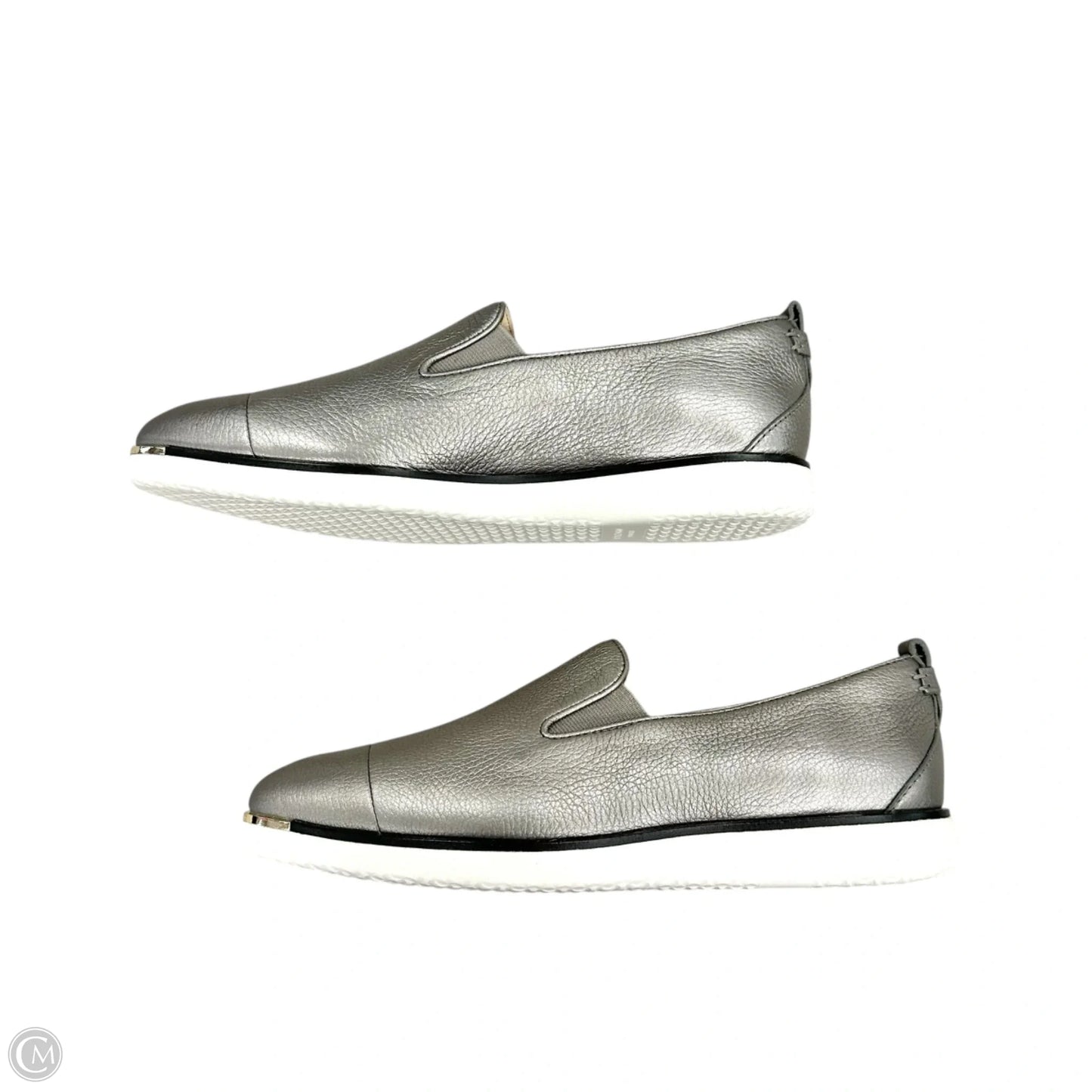 Shoes Flats By Cole-haan In Grey & White, Size: 7