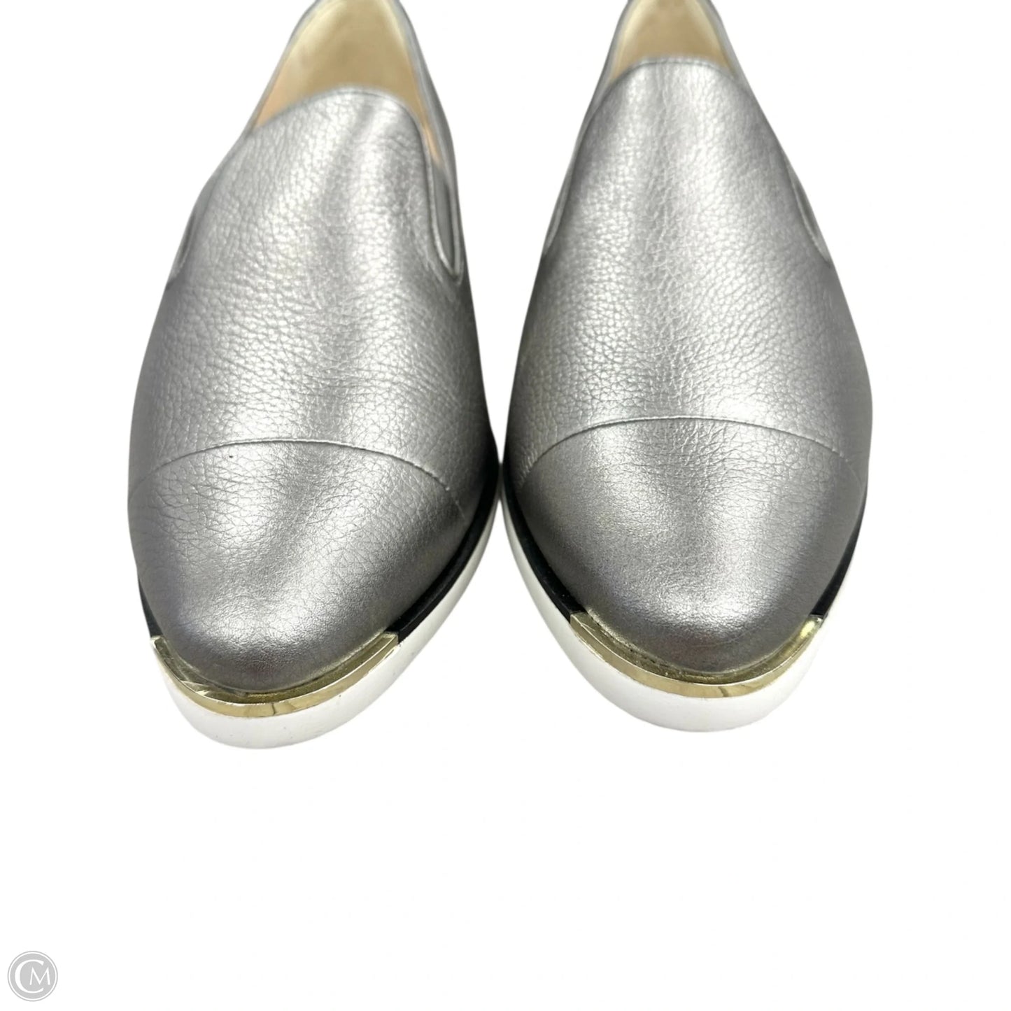 Shoes Flats By Cole-haan In Grey & White, Size: 7