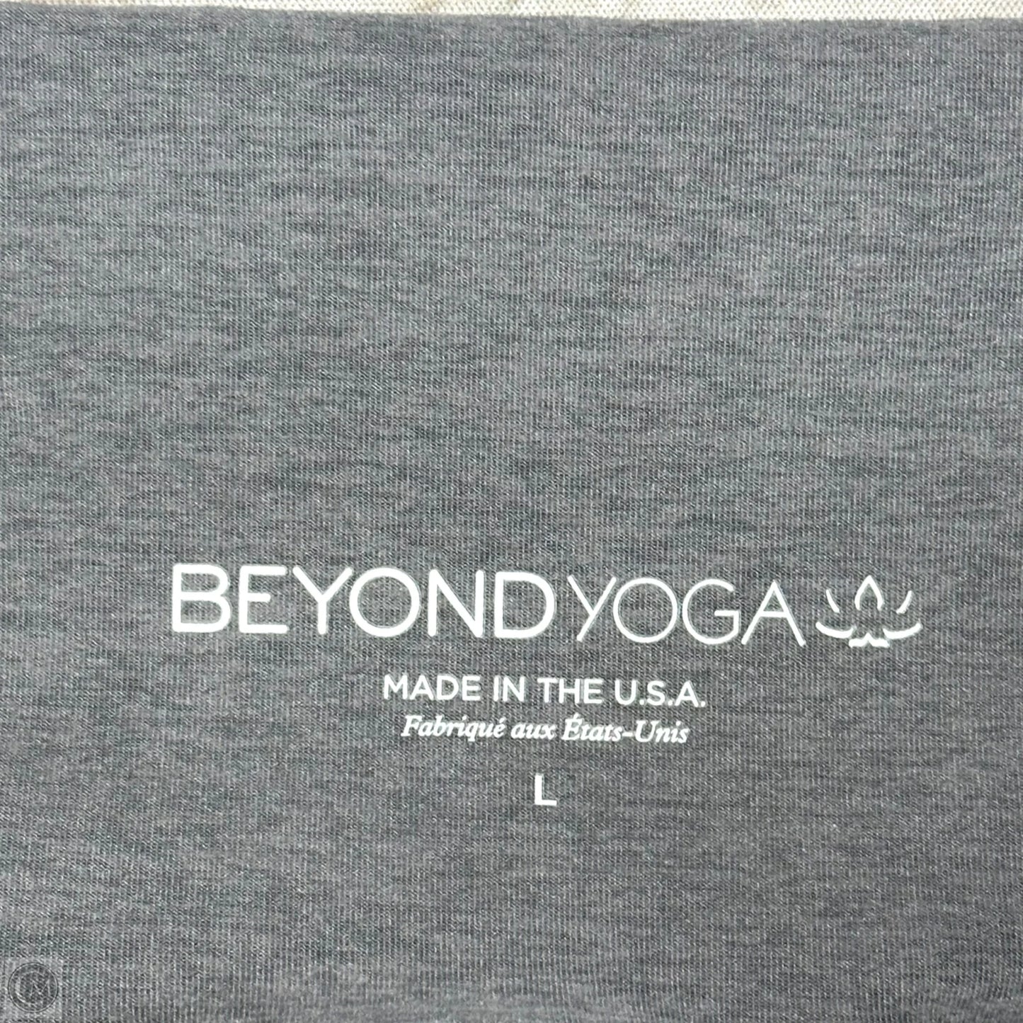 Athletic Pants By Beyond Yoga In Grey, Size: L