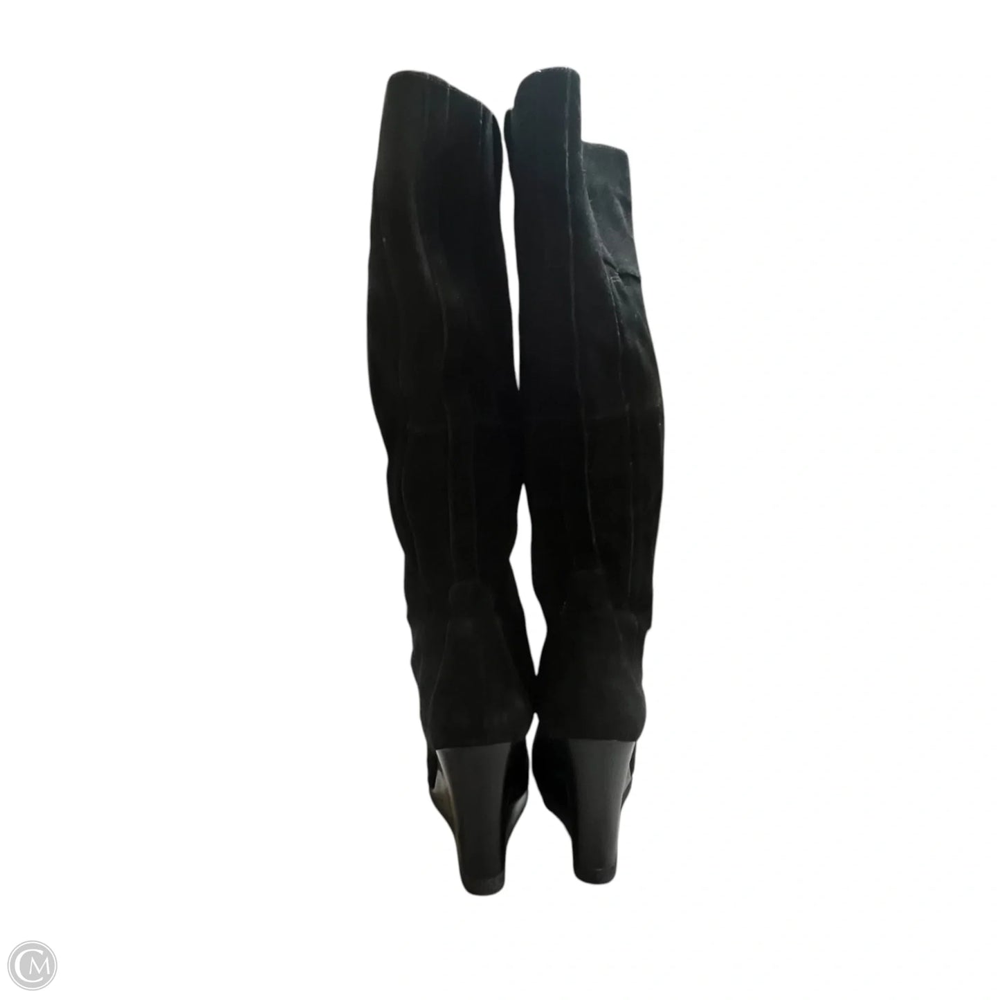 Boots Mid-calf Heels By Nine West In Black, Size: 11