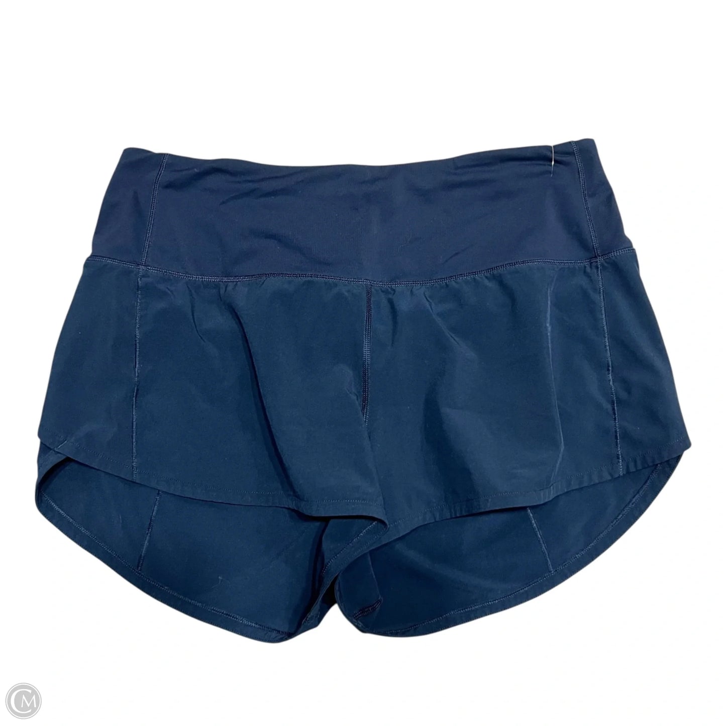 Athletic Shorts By Lululemon In Blue, Size: 8