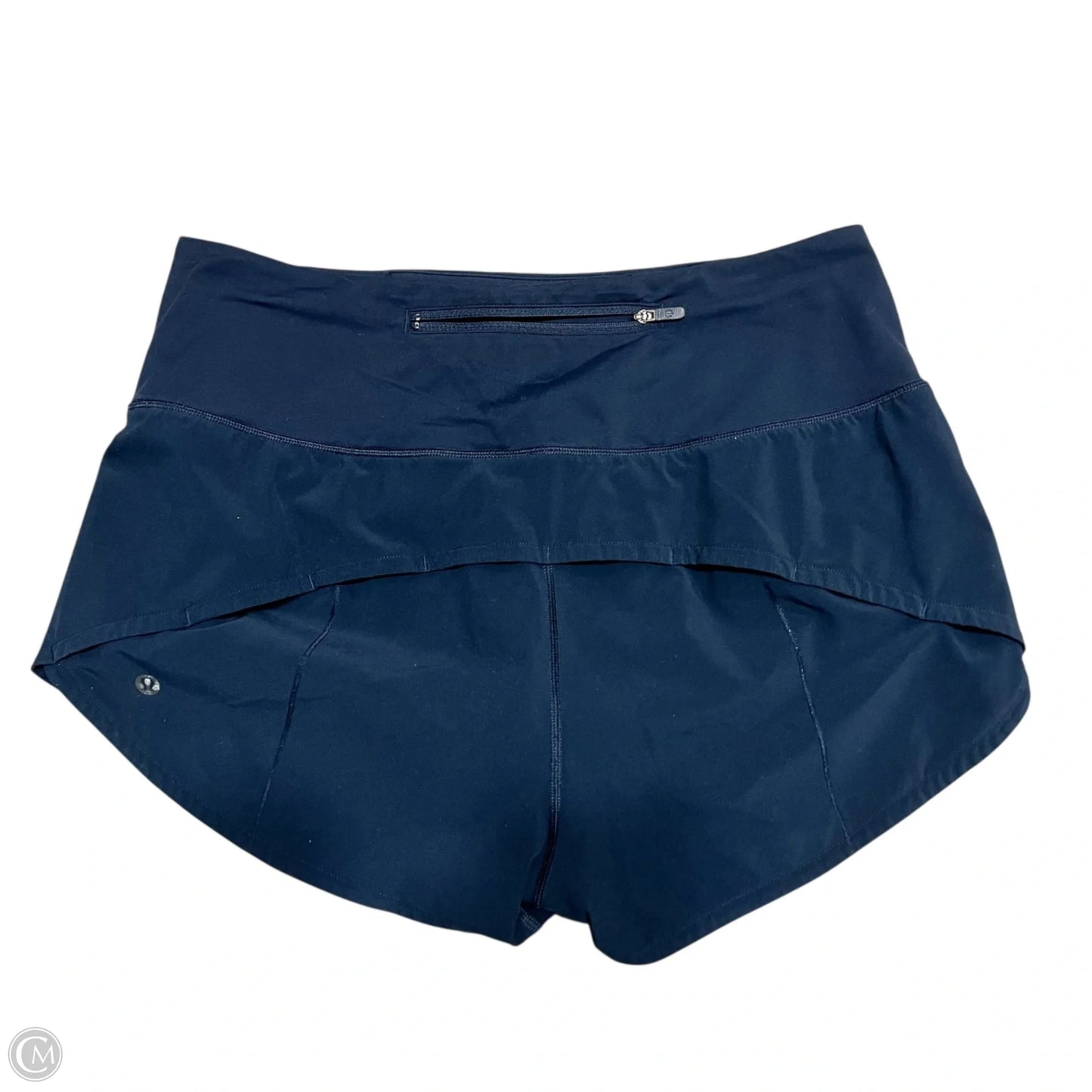 Athletic Shorts By Lululemon In Blue, Size: 8